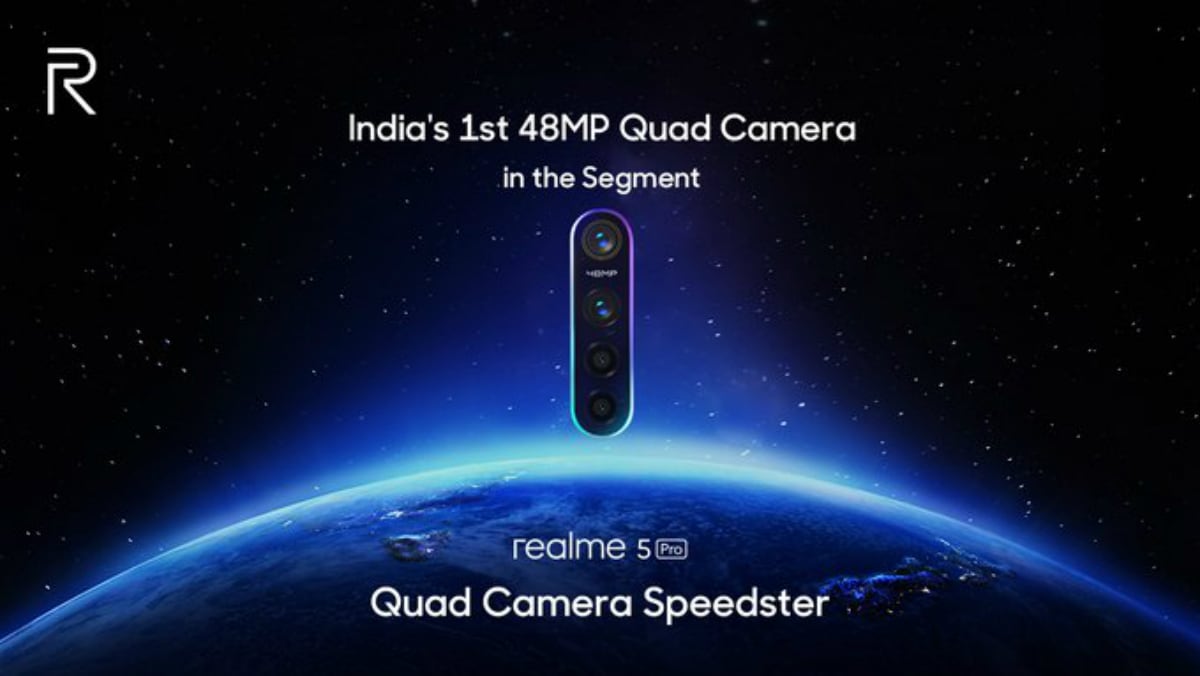 Realme 5 Pro, Realme 5 India Launch Date Set for August 20, Quad Camera Setup to Include 48-Megapixel Main Camera
