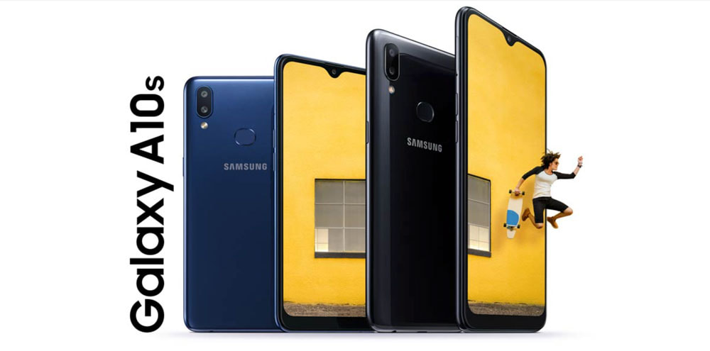 Samsung Galaxy A10s, диапазон ввода с двойной камерой и большой батареей