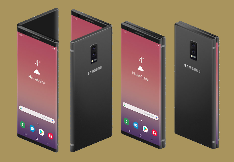 Samsung Galaxy Fold  это было бы складное оборудование, но не гибкое