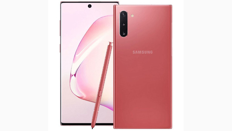 Samsung, Galaxy Note10 может прийти в розовом