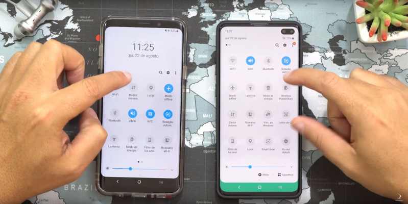 Samsung: видео показывает Android 10 и One UI 2.0 на Galaxy S10 +
