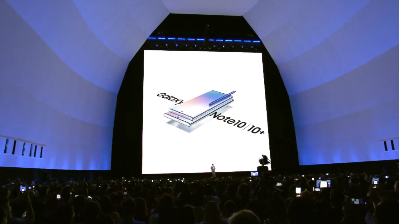 Samsung раскрывает Galaxy Note  10 с улучшенным дизайном, S Pen, камера