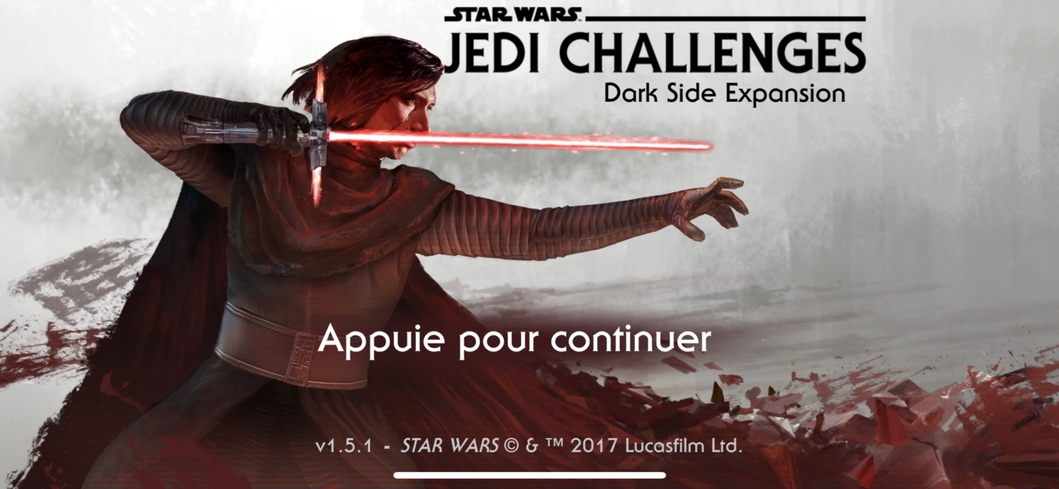 Test -Jedi Challenges, наконец, игра «Звездные войны» в дополненной реальности