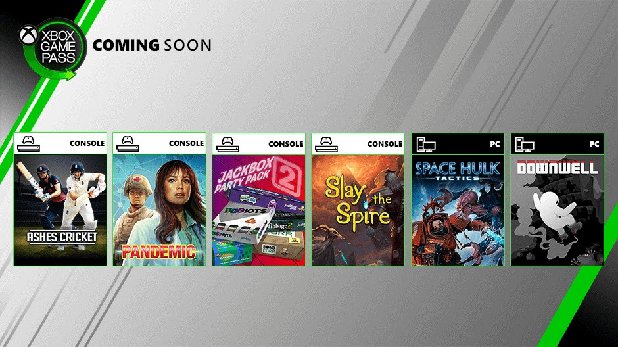 Xbox Game Pass Август 2019 Игры