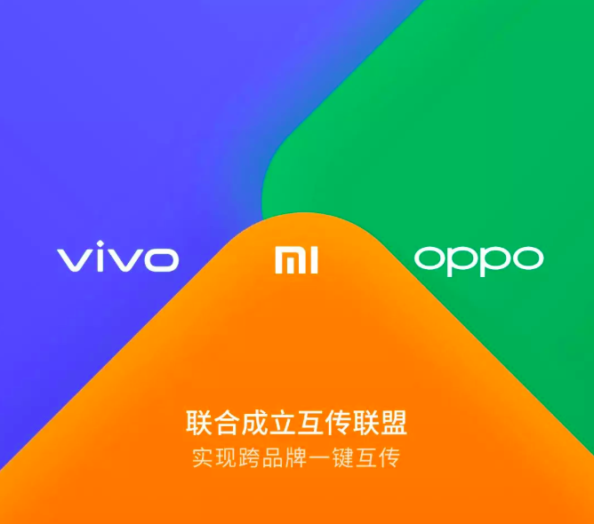 Xiaomi, Vivo & Oppo объявляют о стандарте локального обмена файлами для своих смартфонов