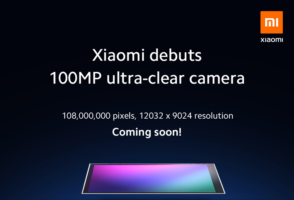 Xiaomi дразнит смартфон с 100MP сенсором Samsung ISOCELL