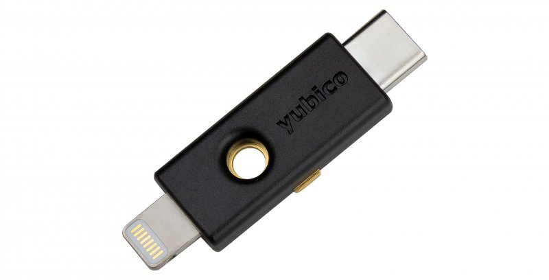 Yubico launches hardware security key with USB-C and Lightning