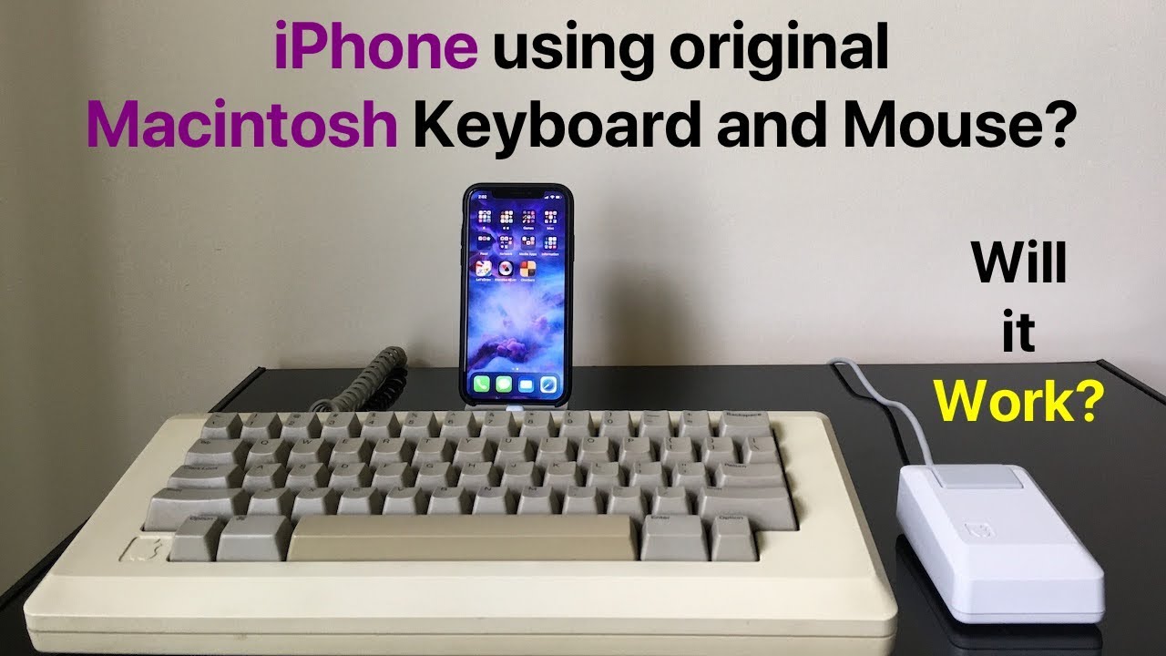 iOS 13 также поддерживает мышь и клавиатуру [Video]