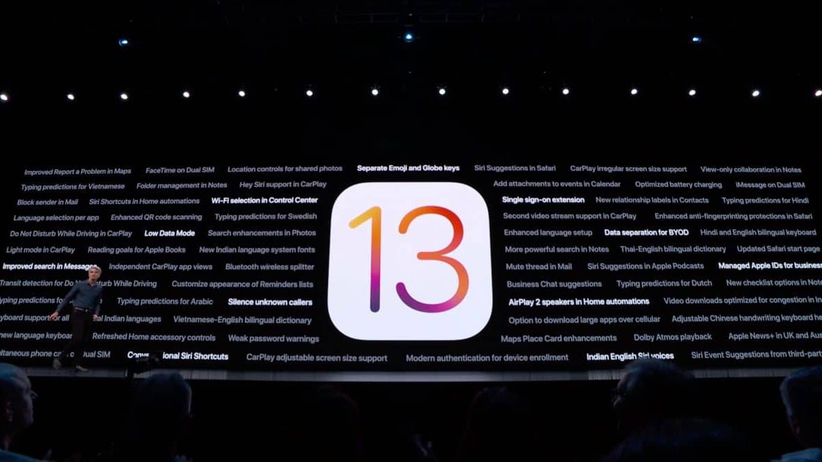 iOS 13, чтобы выпустить в следующем месяце: iPhone 6S и позже