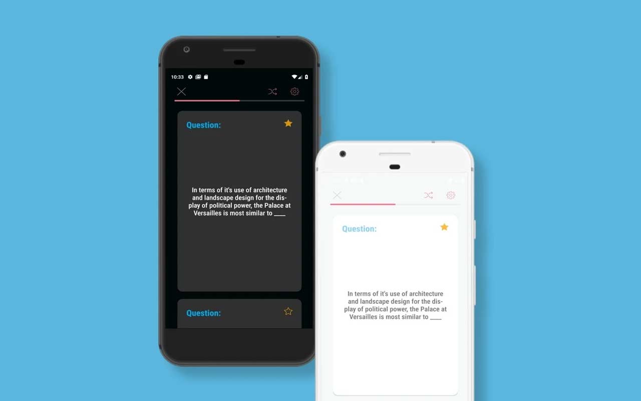 Альтернативное приложение Quizlet Studier делает Dark Mode бесплатным