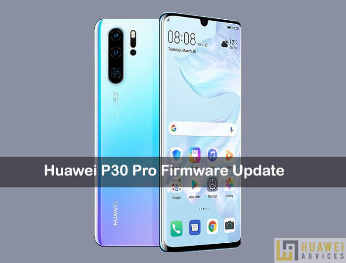 Обновление прошивки Huawei P30 Pro