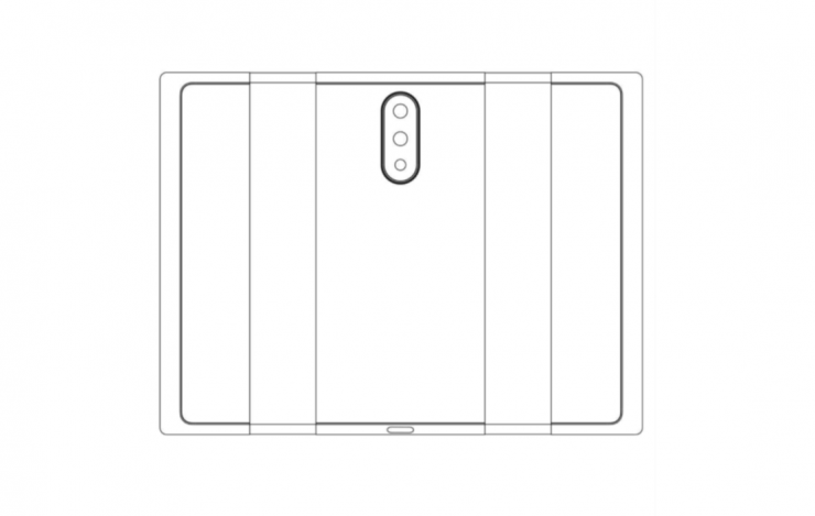 Xiaomi раскладной смартфон - схема