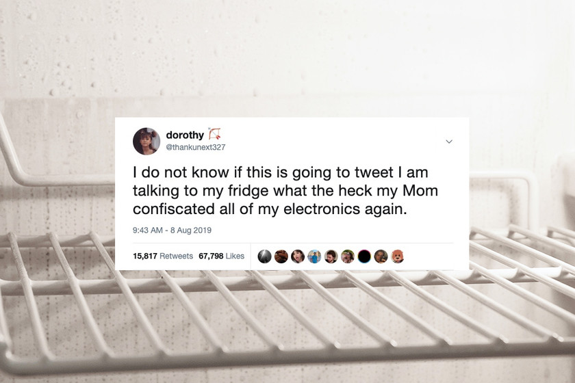 Ее мать конфисковала ее телефон, но этот подросток смог продолжать публиковать твиты благодаря своему умному холодильнику.