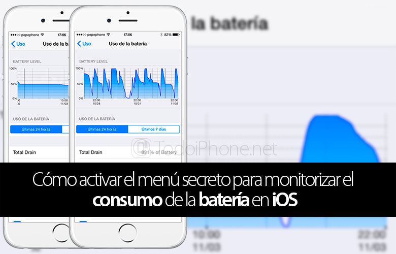 Как активировать секретное меню для мониторинга батареи в iOS 1
