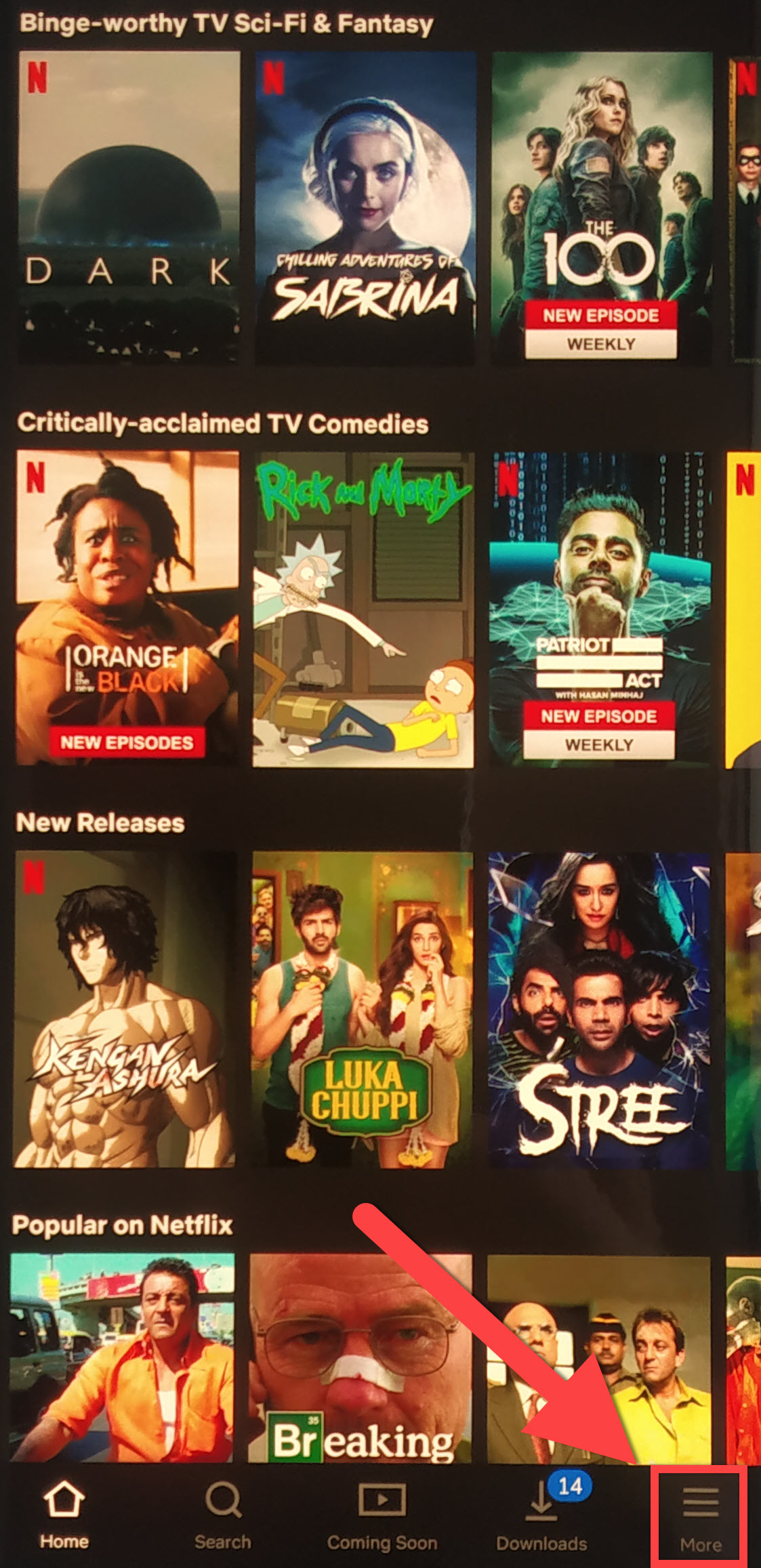 Как отменить подписку Netflix в Индии