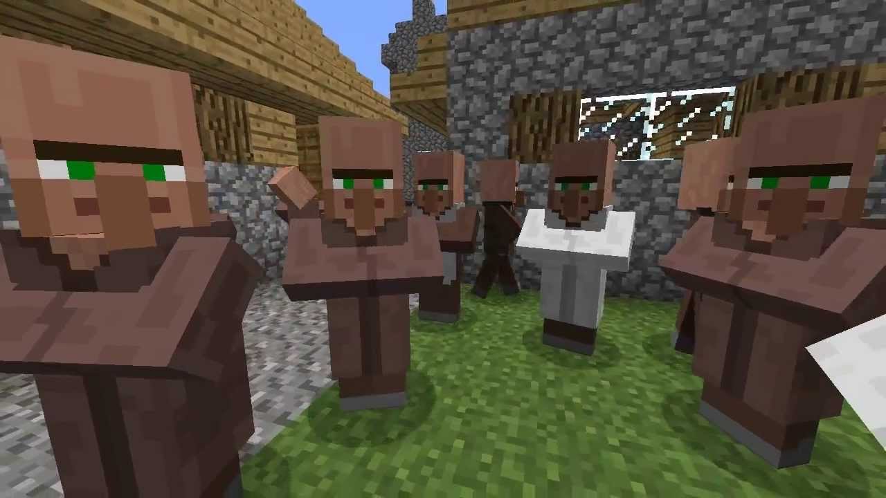 Как спаривать сельских жителей в Minecraft