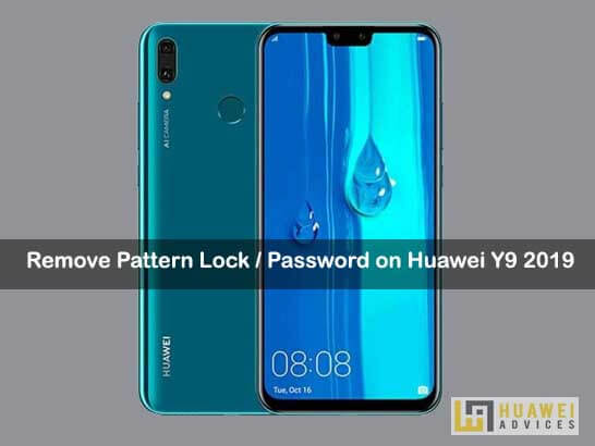 Как удалить забытый шаблон блокировки / пароль на Huawei Y9 2019