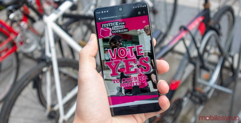 Foodora couriers in Toronto to vote on union certification over ‘basic rights as workers’