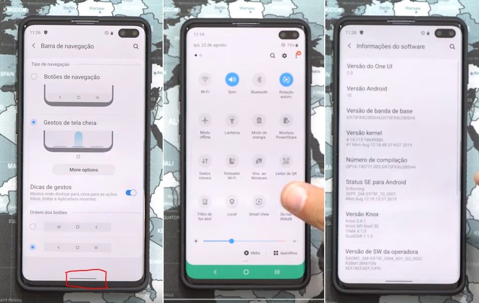 Получите свой первый взгляд на Android 10 и One UI 2.0 на Galaxy S10