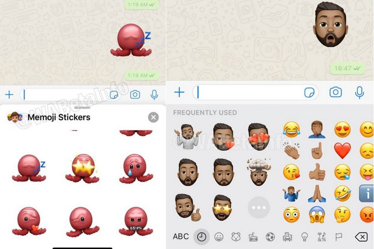 Последняя бета-версия WhatsApp для iOS приносит стикеры Memoji