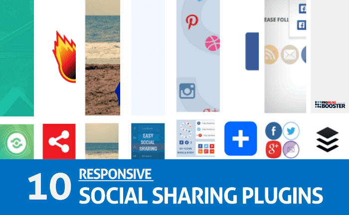 Responsive Social Sharing Plugins