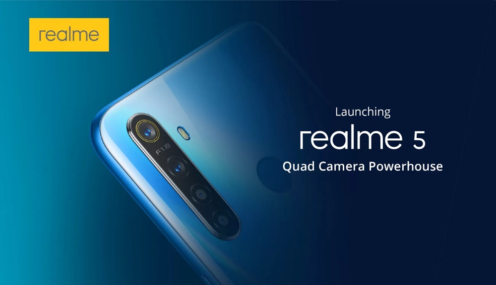 Частично раскрыты спецификации Realme 5 и Realme 5 Pro; Теперь планируется запустить 20 августа