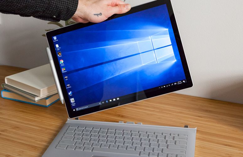 Книга Microsoft Base Surface Book 2 обретает силу 8-го поколения