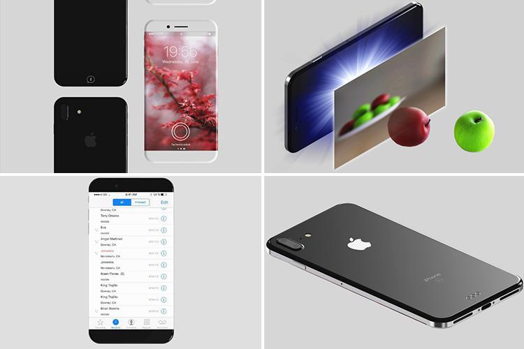   Эти концептуальные изображения показывают один Apple идея фаната о том, как может выглядеть новое устройство