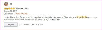 Лучший Самсунг Galaxy Note  10 чехлов Tozo Clear Hard Задняя панель