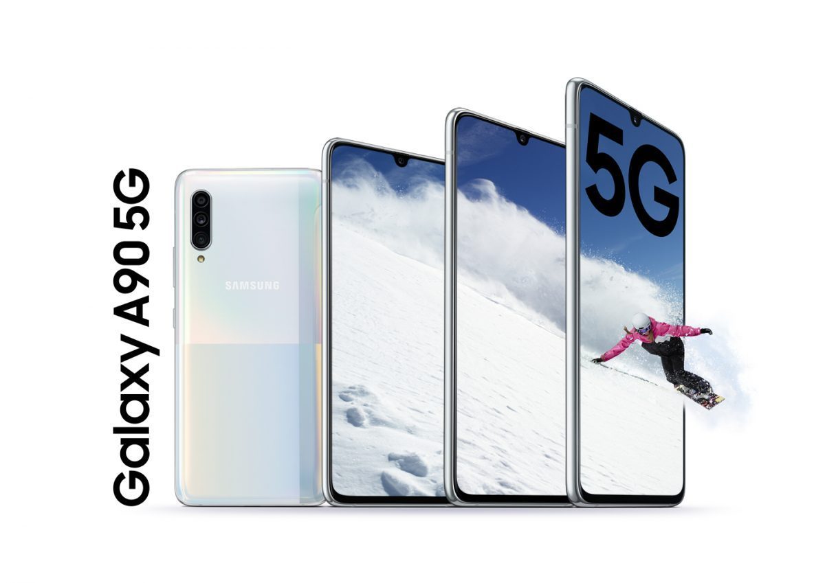Samsung Galaxy A90 5G с питанием от Snapdragon 855 становится официальным