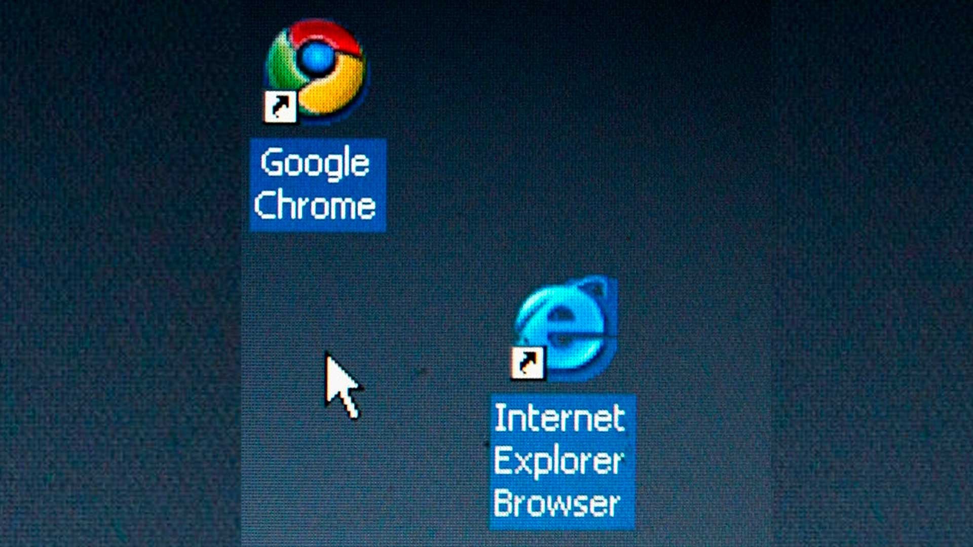 Этот удивительный график показывает рост и падение консолидации Internet Explorer и Chrome