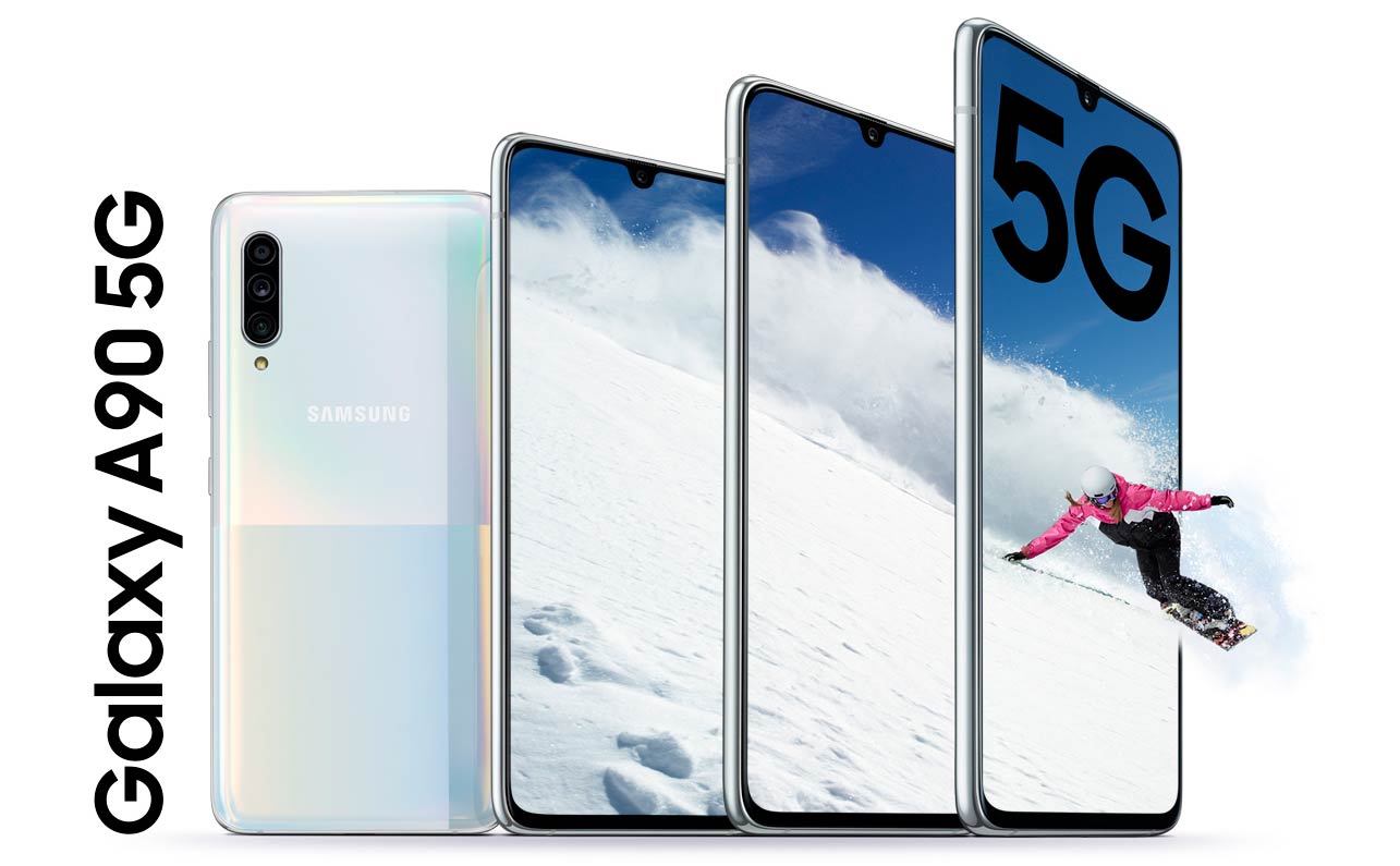 Samsung Galaxy A90 5G, самый мощный Samsung среднего класса
