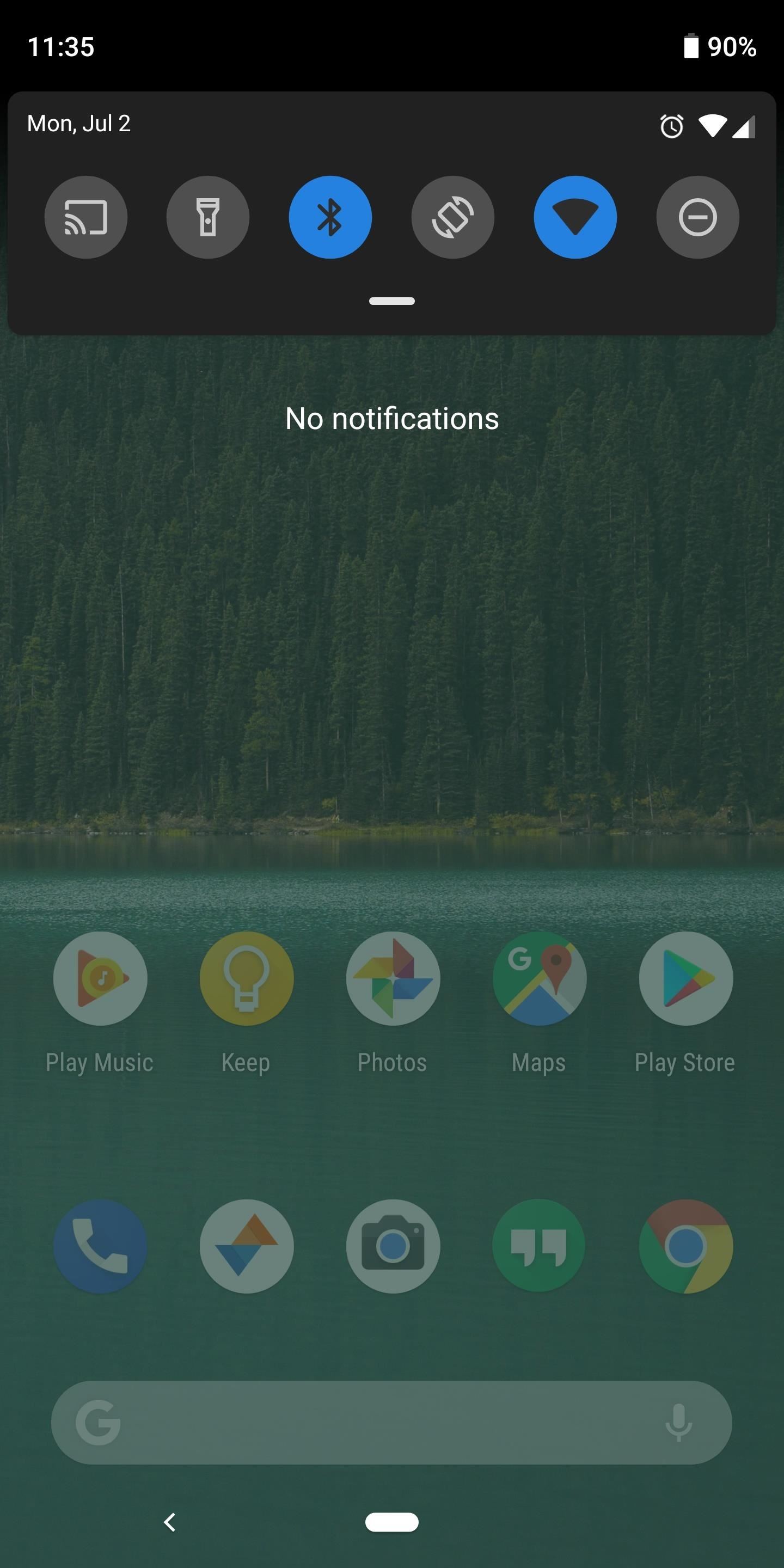 Как включить новую ручную темную тему Android 9.0 Pie в Google Pixel