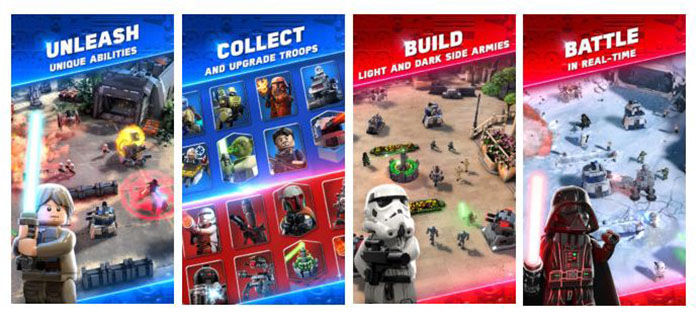 LEGO Star Wars Battle Android "ширина =" 700 "высота =" 320