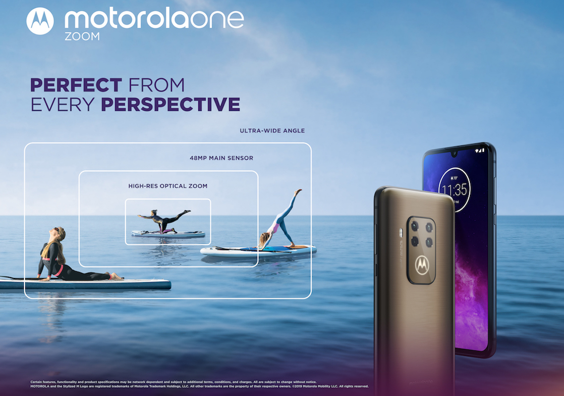 Motorola One Zoom анонсирована с 48-мегапиксельной камерой