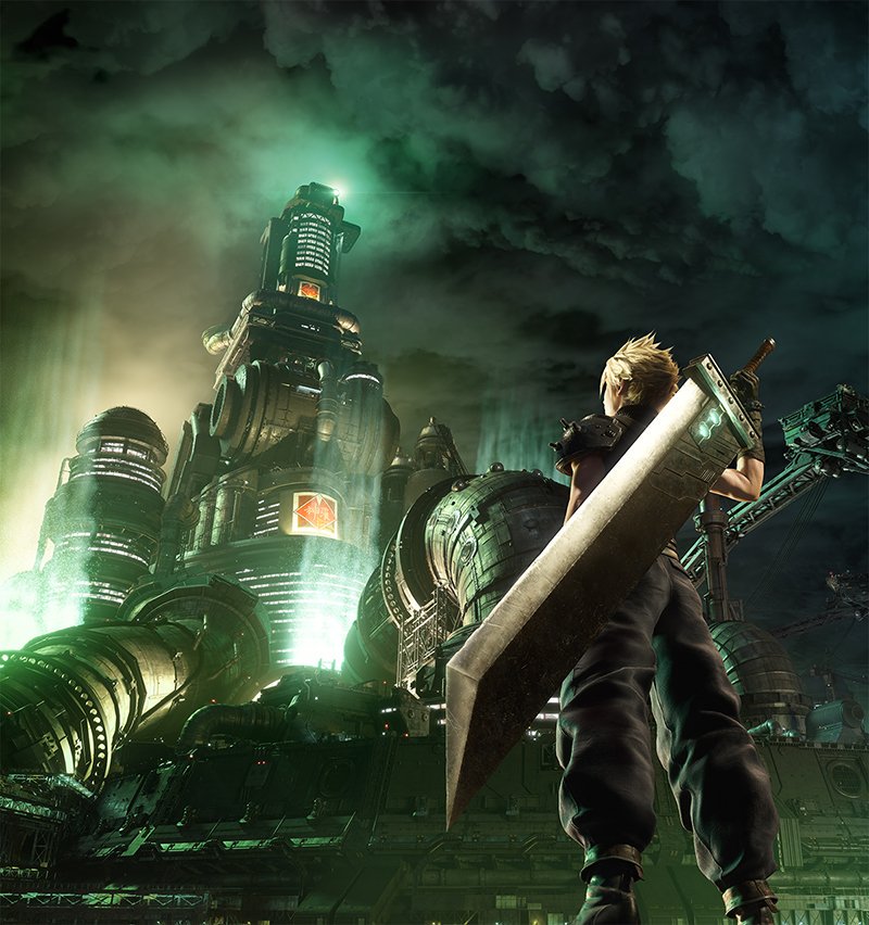 Новый Final Fantasy VII Remake Key Visual Воссоздает оригинальную работу