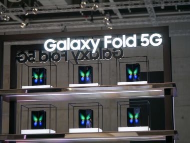   Самсунг Galaxy Fold  5G на IFA 2019 в Берлине | (c) areamobile 