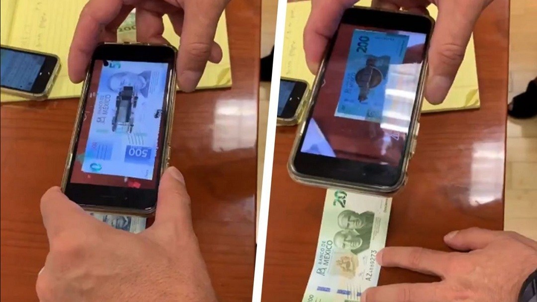 Так работает приложение дополненной реальности на 200 и 500 песо