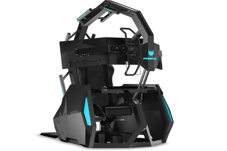 Acer представляет новый геймерский стул стоимостью более 12 000 евро, половина предыдущего