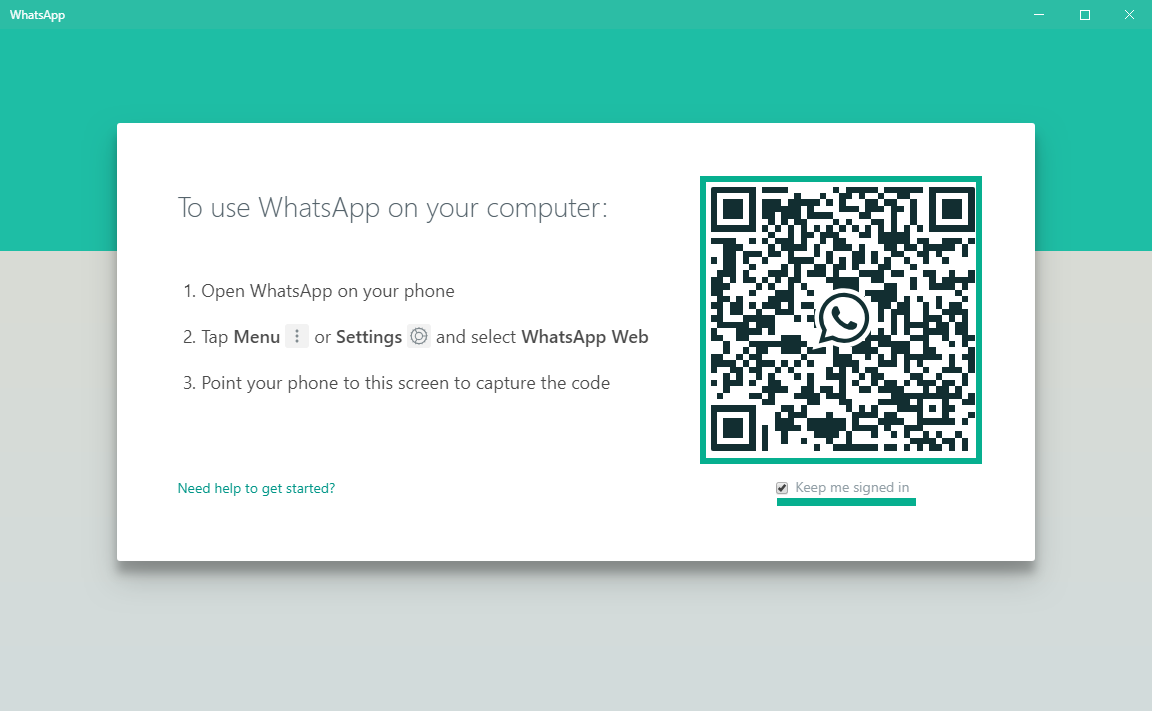 Как получить темный режим для WhatsApp Desktop