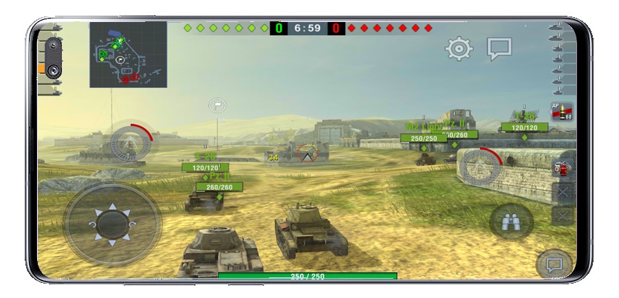 Качество графики World of Tanks Blitz MMO