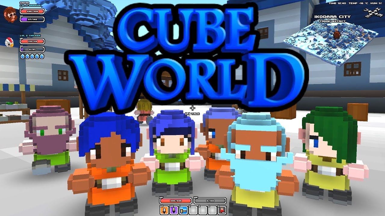 Cube World: игра выйдет в Steam в октябре!