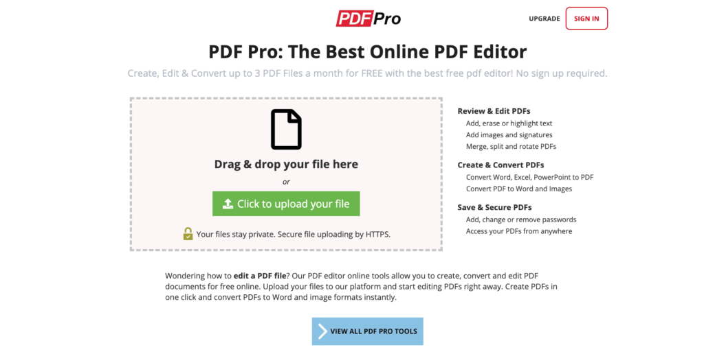 PDF Pro Лучшие бесплатные редакторы PDF