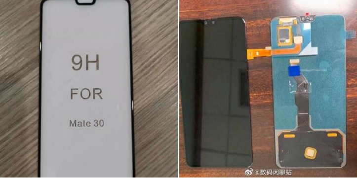 Отфильтрованное изображение лицевой панели Huawei Mate 30 показывает, что оно будет иметь большую выемку 1