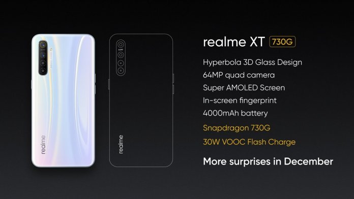 Realme XT 730G анонсирован
