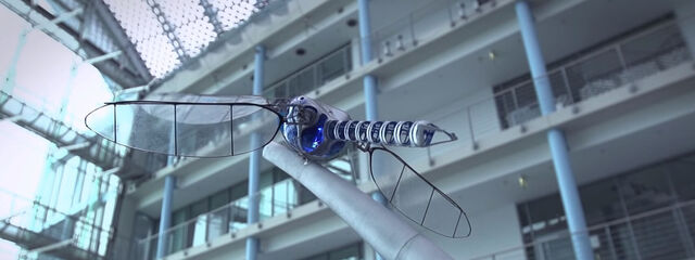 Самый большой в мире робот-насекомое - сверхлегкая стрекоза