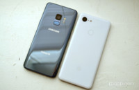 Google Pixel 3 против Samsung Galaxy S9 дизайн камеры