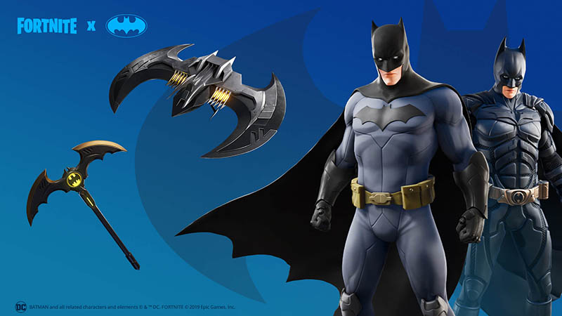 Во время мероприятия мы можем приобрести костюм Бэтмена в магазине Fortnite,