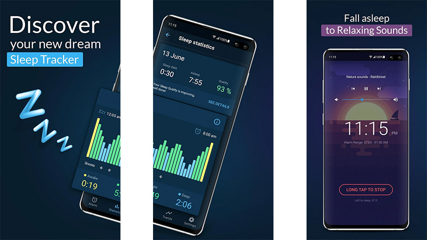 Sleepzy является одним из лучших приложений будильника для Android