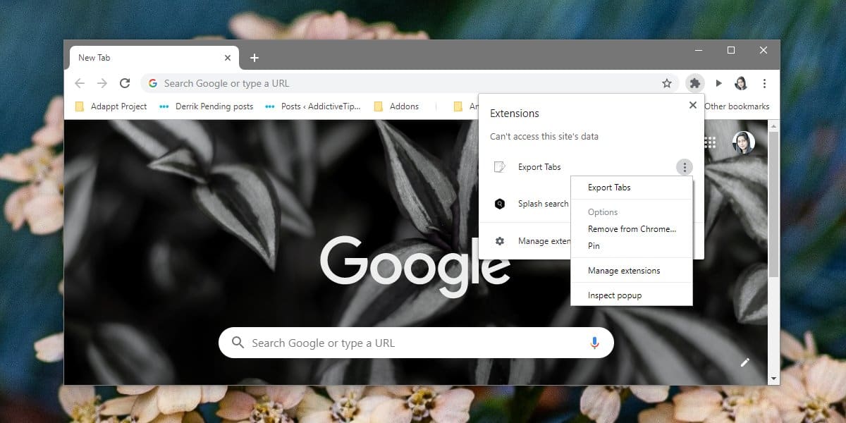 How to restrict extensions to select websites in Chrome